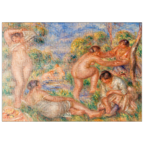 puzzleplate Bathing Group (1916) by Pierre-Auguste Renoir 200 Puzzle