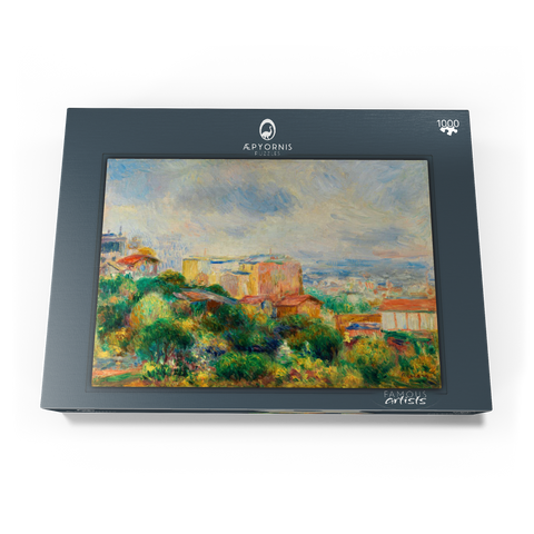 View From Montmartre (Vue de Montmartre) (1892) by Pierre-Auguste Renoir 1000 Puzzle Schachtel Ansicht3