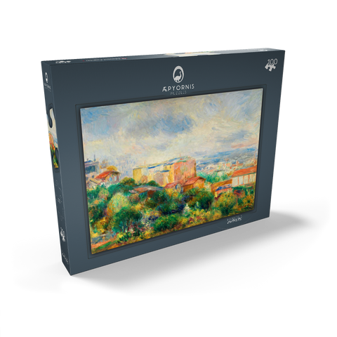View From Montmartre (Vue de Montmartre) (1892) by Pierre-Auguste Renoir 100 Puzzle Schachtel Ansicht2