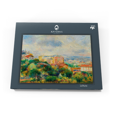 View From Montmartre (Vue de Montmartre) (1892) by Pierre-Auguste Renoir 100 Puzzle Schachtel Ansicht3