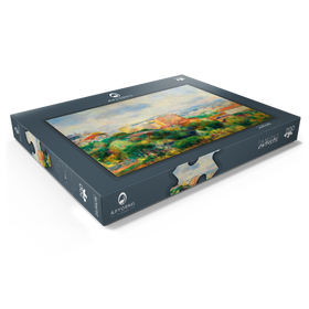 Alternative Darstellung des Puzzle-Motivs View From Montmartre (Vue de Montmartre) (1892) by Pierre-Auguste Renoir – Puzzleteile: 200
