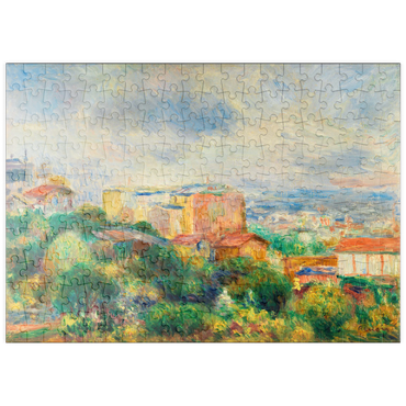 puzzleplate View From Montmartre (Vue de Montmartre) (1892) by Pierre-Auguste Renoir 200 Puzzle