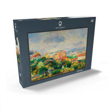 View From Montmartre (Vue de Montmartre) (1892) by Pierre-Auguste Renoir 500 Puzzle Schachtel Ansicht2