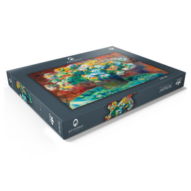 Alternative Darstellung des Puzzle-Motivs Chrysanthemums (1881-1882) by Pierre-Auguste Renoir – Puzzleteile: 200