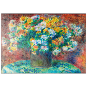Darstellung des Puzzle-Motivs Chrysanthemums (1881-1882) by Pierre-Auguste Renoir – Puzzleteile: 200