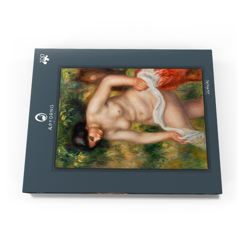Bather Drying Herself (Baigneuse s'essuyant) (1901–1902) by Pierre-Auguste Renoir 100 Puzzle Schachtel Ansicht3