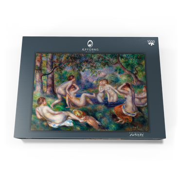 Bathers in the Forest (Baigneuses dans la forêt) (1897) by Pierre-Auguste Renoir 1000 Puzzle Schachtel Ansicht3
