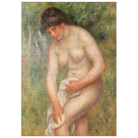 Darstellung des Puzzle-Motivs Bather Drying Herself (1901-1902) by Pierre-Auguste Renoir – Puzzleteile: 200