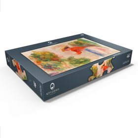 Darstellung des Puzzle Motivs Woman Gathering Flowers (1906-1910) by Pierre-Auguste Renoir - Puzzleteile: 500
