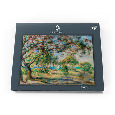 Bois de la Chaise (Paysage) (1892) by Pierre-Auguste Renoir 100 Puzzle Schachtel Ansicht3