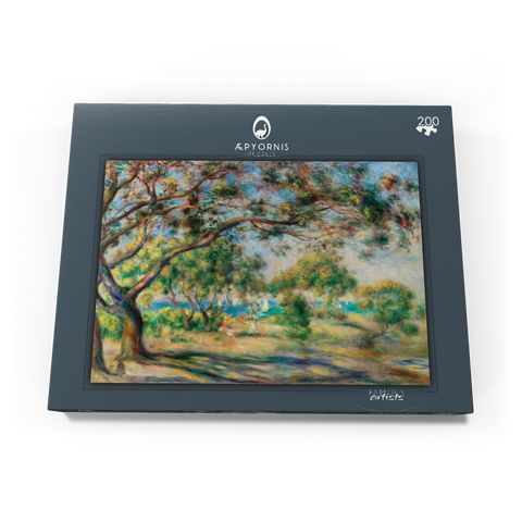 Bois de la Chaise (Paysage) (1892) by Pierre-Auguste Renoir 200 Puzzle Schachtel Ansicht3