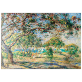 Darstellung des Puzzle-Motivs Bois de la Chaise (Paysage) (1892) by Pierre-Auguste Renoir – Puzzleteile: 200