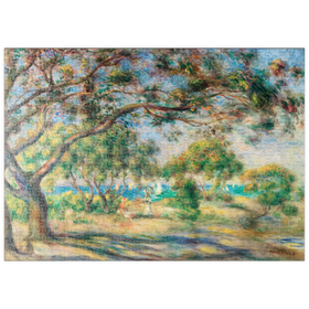 Darstellung des Puzzle-Motivs Bois de la Chaise (Paysage) (1892) by Pierre-Auguste Renoir – Puzzleteile: 500