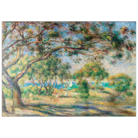 puzzleplate Bois de la Chaise (Paysage) (1892) by Pierre-Auguste Renoir 500 Puzzle