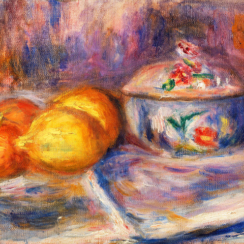 Fruit and Bonbonnière (1915–1917) by Pierre-Auguste Renoir 1000 Puzzle 3D Modell