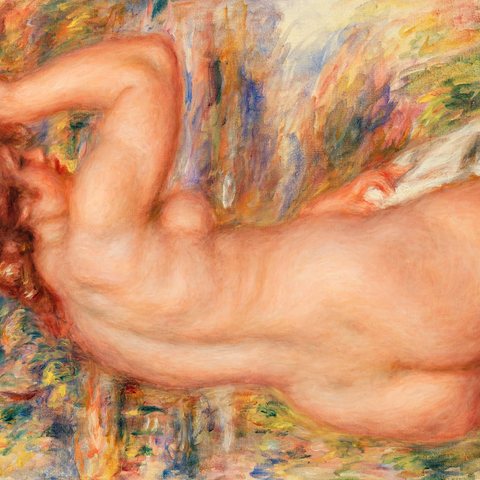 Nude in a Landscape (Nu dans un paysage) (1917) by Pierre-Auguste Renoir 1000 Puzzle 3D Modell