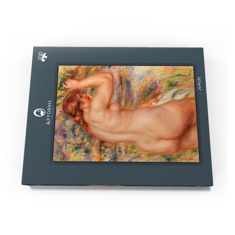 Nude in a Landscape (Nu dans un paysage) (1917) by Pierre-Auguste Renoir 100 Puzzle Schachtel Ansicht3