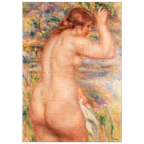 puzzleplate Nude in a Landscape (Nu dans un paysage) (1917) by Pierre-Auguste Renoir 100 Puzzle