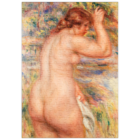 puzzleplate Nude in a Landscape (Nu dans un paysage) (1917) by Pierre-Auguste Renoir 200 Puzzle