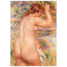 Darstellung des Puzzle Motivs Nude in a Landscape (Nu dans un paysage) (1917) by Pierre-Auguste Renoir - Puzzleteile: 500