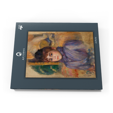 Portrait of a Young Woman (Portrait de jeune femme) (1885) by Pierre-Auguste Renoir 100 Puzzle Schachtel Ansicht3