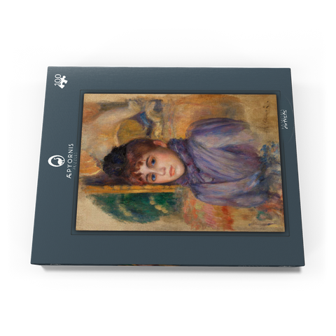 Portrait of a Young Woman (Portrait de jeune femme) (1885) by Pierre-Auguste Renoir 100 Puzzle Schachtel Ansicht3