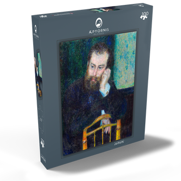 Alfred Sisley (1876) by Pierre-Auguste Renoir 100 Puzzle Schachtel Ansicht2