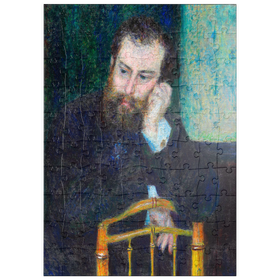Darstellung des Puzzle Motivs Alfred Sisley (1876) by Pierre-Auguste Renoir - Puzzleteile: 100