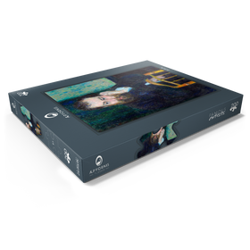 Alternative Darstellung des Puzzle-Motivs Alfred Sisley (1876) by Pierre-Auguste Renoir – Puzzleteile: 200