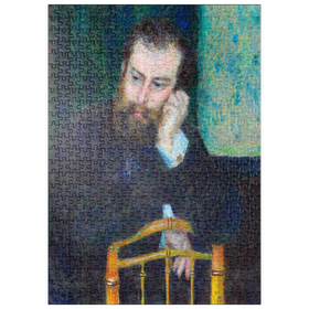 Darstellung des Puzzle-Motivs Alfred Sisley (1876) by Pierre-Auguste Renoir – Puzzleteile: 500
