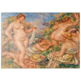 Darstellung des Puzzle-Motivs Composition, Five Bathers (1917-1919) by Pierre-Auguste Renoir – Puzzleteile: 200