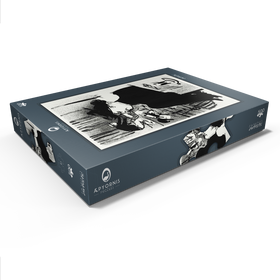 Darstellung des Puzzle Motivs Le Café-concert: Une Spectatrice (1893) by Henri de Toulouse-Lautrec - Puzzleteile: 500