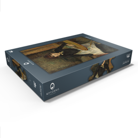 Darstellung des Puzzle Motivs A la Bastille (Jeanne Wenz) (1888) painting by Henri de Toulouse-Lautrec - Puzzleteile: 1000