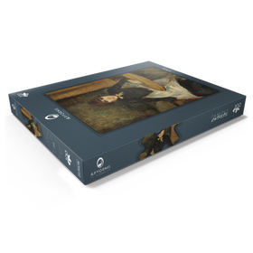 Darstellung des Puzzle Motivs A la Bastille (Jeanne Wenz) (1888) painting by Henri de Toulouse-Lautrec - Puzzleteile: 100