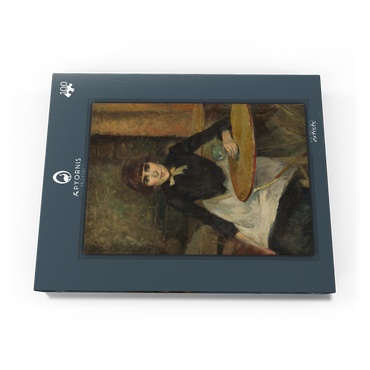 A la Bastille (Jeanne Wenz) (1888) painting by Henri de Toulouse–Lautrec 100 Puzzle Schachtel Ansicht3