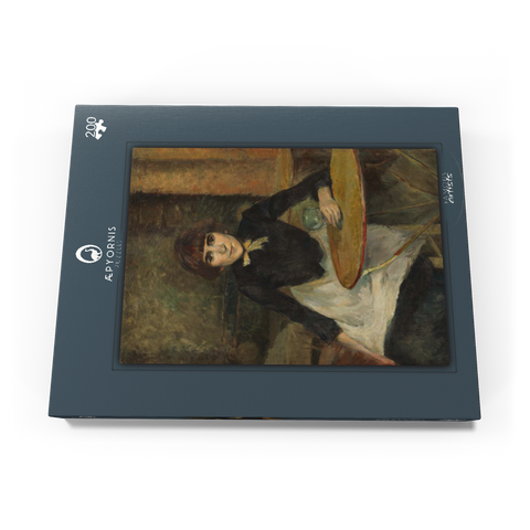 A la Bastille (Jeanne Wenz) (1888) painting by Henri de Toulouse–Lautrec 200 Puzzle Schachtel Ansicht3