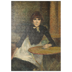 Darstellung des Puzzle-Motivs A la Bastille (Jeanne Wenz) (1888) painting by Henri de Toulouse-Lautrec – Puzzleteile: 200
