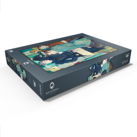 Darstellung des Puzzle Motivs A Corner of the Moulin de la Galette (1892) by Henri de Toulouse-Lautrec - Puzzleteile: 1000