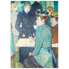 Darstellung des Puzzle-Motivs A Corner of the Moulin de la Galette (1892) by Henri de Toulouse-Lautrec – Puzzleteile: 200
