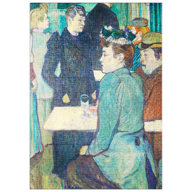 Darstellung des Puzzle-Motivs A Corner of the Moulin de la Galette (1892) by Henri de Toulouse-Lautrec – Puzzleteile: 500