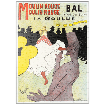 puzzleplate Affiche pour le Moulin Rouge la Goulue (1898) by Henri de Toulouse–Lautrec 200 Puzzle