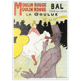 Darstellung des Puzzle Motivs Affiche pour le Moulin Rouge la Goulue (1898) by Henri de Toulouse-Lautrec - Puzzleteile: 200