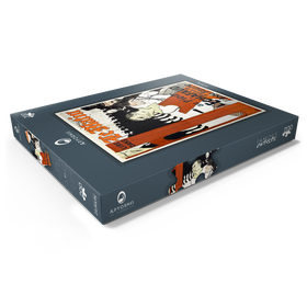 Darstellung des Puzzle Motivs Au Pied de l’Echafaud (1893) by Henri de Toulouse-Lautrec - Puzzleteile: 200