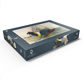 Darstellung des Puzzle Motivs A Princely Idyl, Clara Ward (1897) by Henri de Toulouse-Lautrec - Puzzleteile: 1000