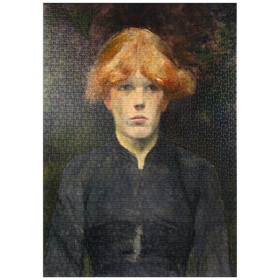 Darstellung des Puzzle-Motivs Carmen (ca. 1884 ) by Henri de Toulouse-Lautrec – Puzzleteile: 1000