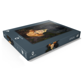 Darstellung des Puzzle Motivs Carmen (ca. 1884 ) by Henri de Toulouse-Lautrec - Puzzleteile: 100