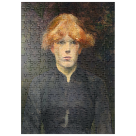 Darstellung des Puzzle-Motivs Carmen (ca. 1884 ) by Henri de Toulouse-Lautrec – Puzzleteile: 200