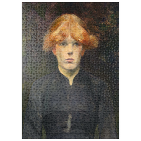 Darstellung des Puzzle Motivs Carmen (ca. 1884 ) by Henri de Toulouse-Lautrec - Puzzleteile: 500