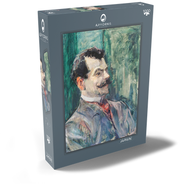 Portrait of André Rivoire (1901) by Henri de Toulouse–Lautrec 1000 Puzzle Schachtel Ansicht2