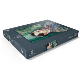 Darstellung des Puzzle Motivs Portrait of André Rivoire (1901) by Henri de Toulouse-Lautrec - Puzzleteile: 100